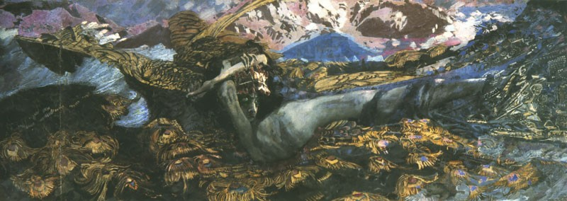 М.Врубель "Демон поверженный", 1902