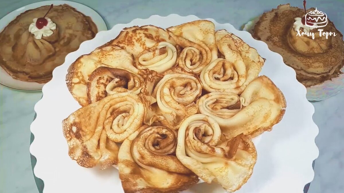 Блины которые всегда получаются на молоке и кипятке