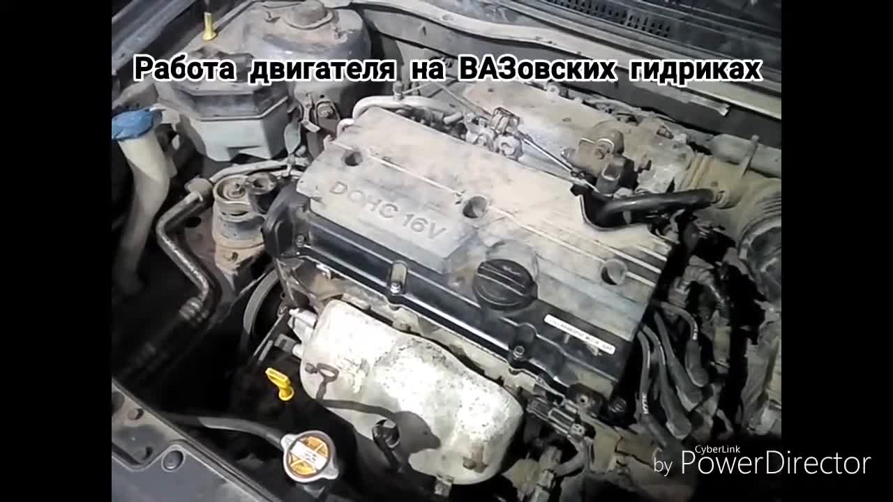 Гидрокомпенсаторы автомобиля Hyundai Accent: разборка и замена