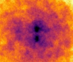    два скопления звезд связаны между собой