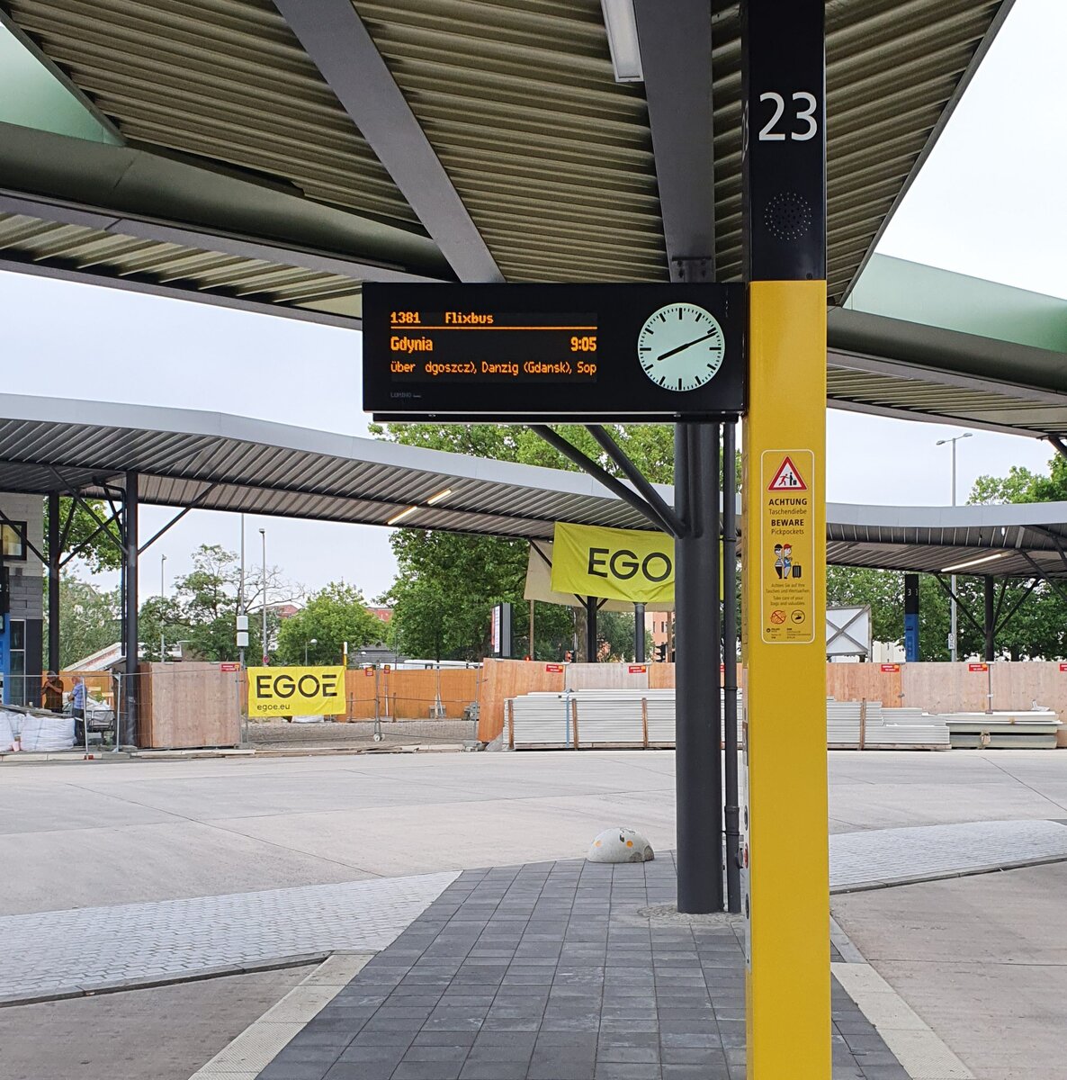 Автовокзал в Берлине