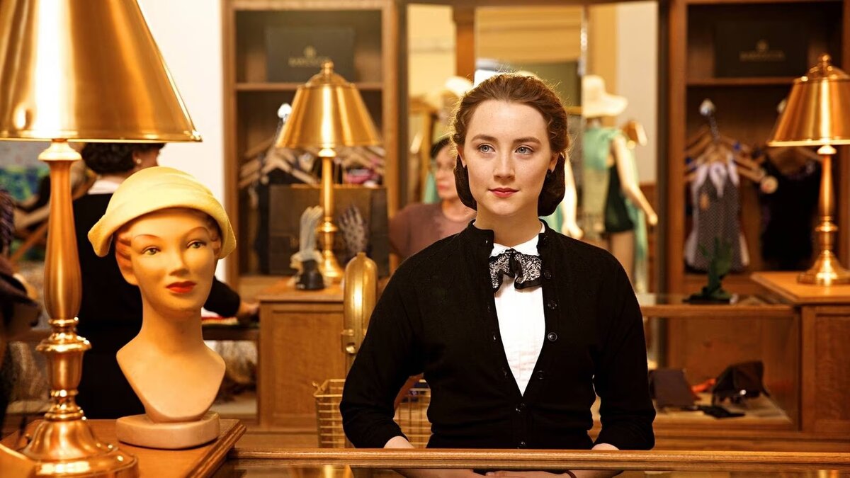 Saoirse Ronan in the film version of Colm Tóibín's novel Brooklyn.