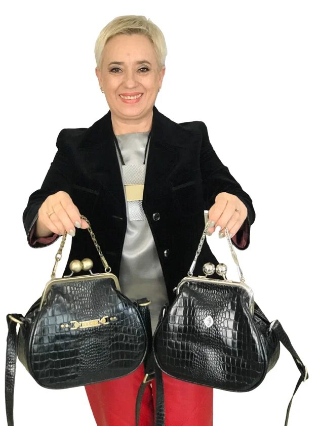 Кожаные сумки "Рета-09" и "Рета-10". Ателье Ирины Берзиной.