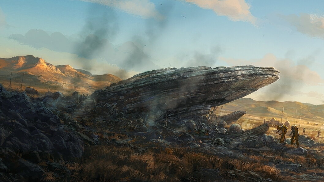 И у пришельцев случаются поломки.
Источник фото: https://steamuserimages-a.akamaihd.net/ugc/923669749293944459/821B1535382C1401CE4ED42A816DBB2D1FF969D9/?imw=512&amp;imh=207&amp;ima=fit&amp;impolicy=Letterbox&amp;imcolor=%23000000&amp;letterbox=true