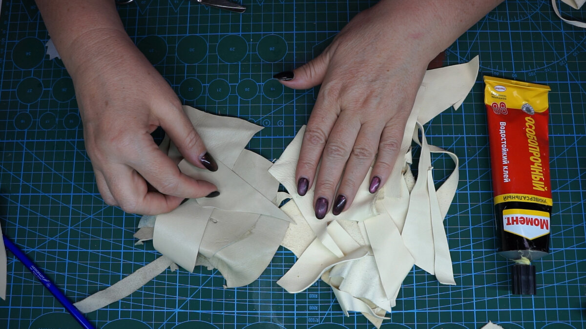 Кожа для украшений