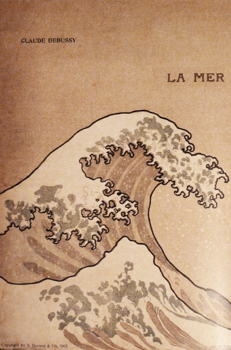 Обложка произведения Дебюсси "Море"