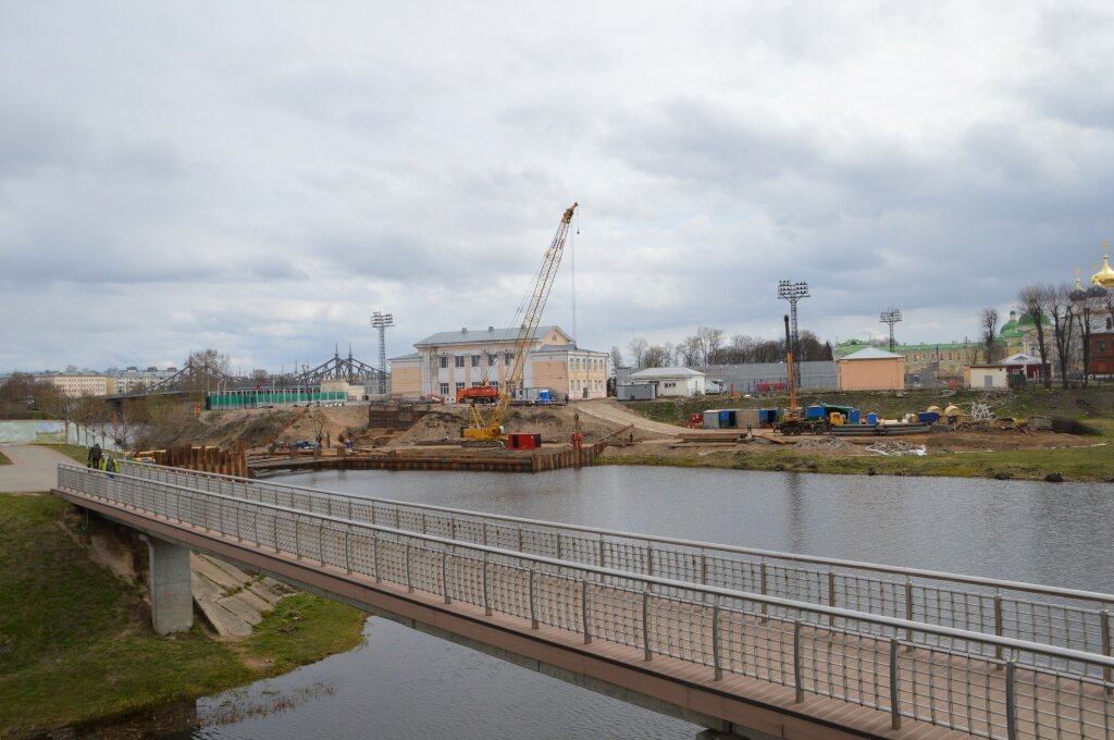 В Твери мост через Тьмаку строится в соответствии с графиком