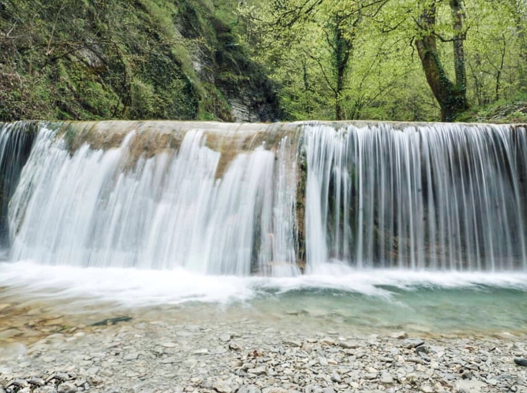 Джубга достопримечательности Полковничьи водопады