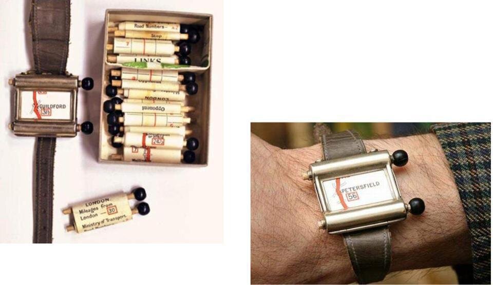 Plus Four Wristlet Route Indicator