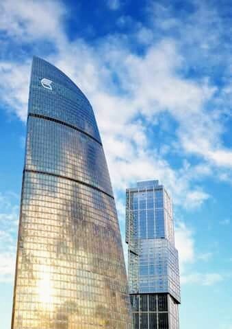 Москва-Сити, центральный офис ВТБ. 