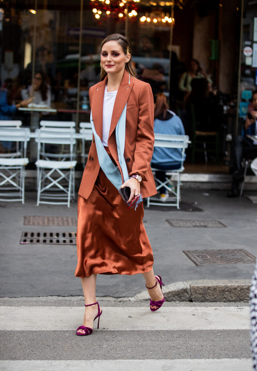 Оливия Палермо на Неделе моды в Милане