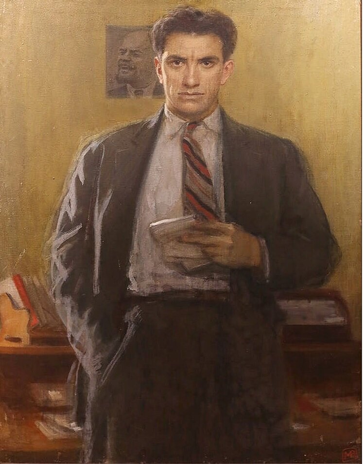 В. Мариупольский "Портрет  поэта Владимира Маяковского"