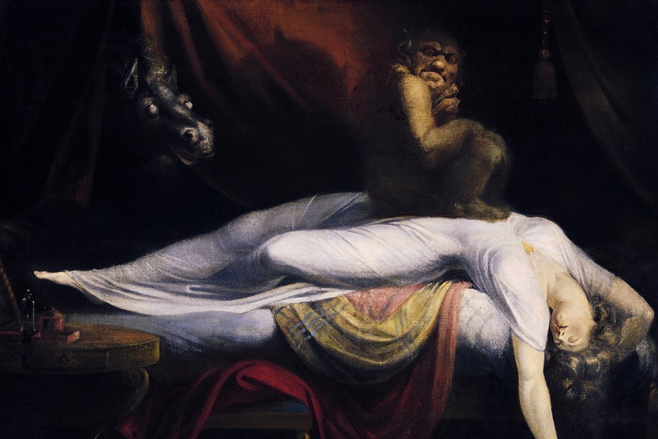 Иоганн Генрих Фюссли. «Ночной кошмар»