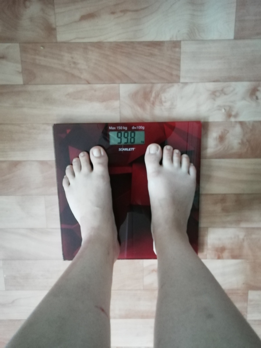 Мой вес в начале пути борьбы с 40 лишними кг 25.05.2020 