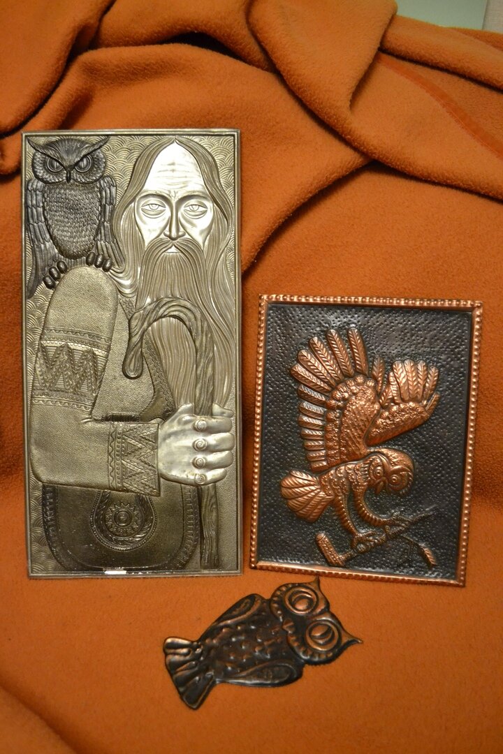 Чеканные картины 