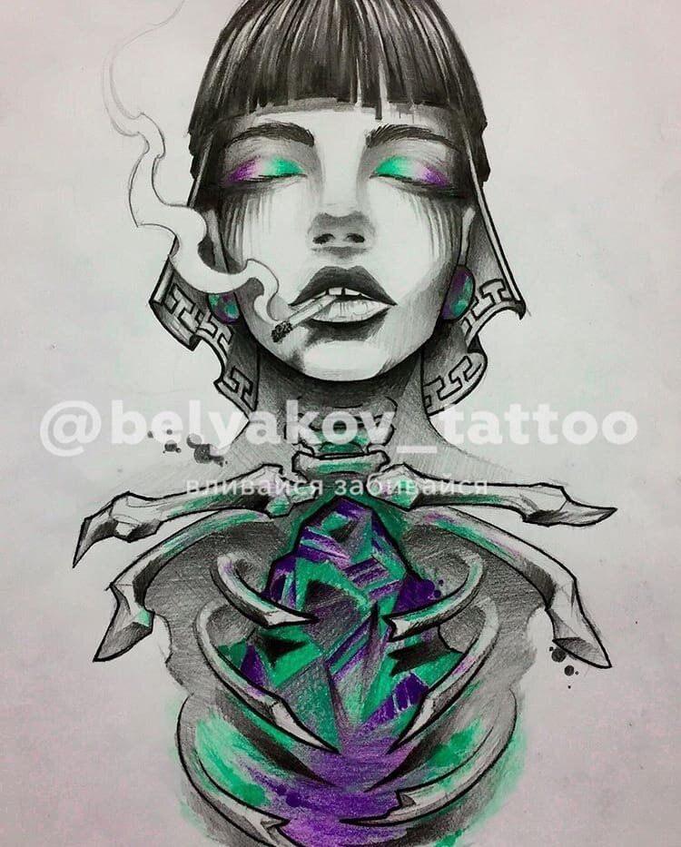 Тату мастер-Беляков Сергей