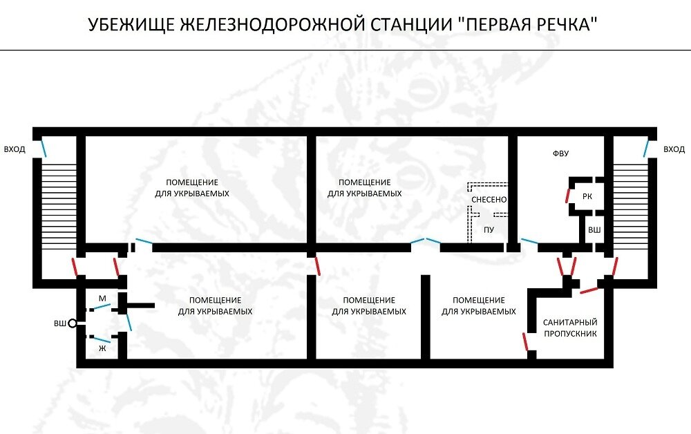 Схема бомбоубежищ санкт петербурга