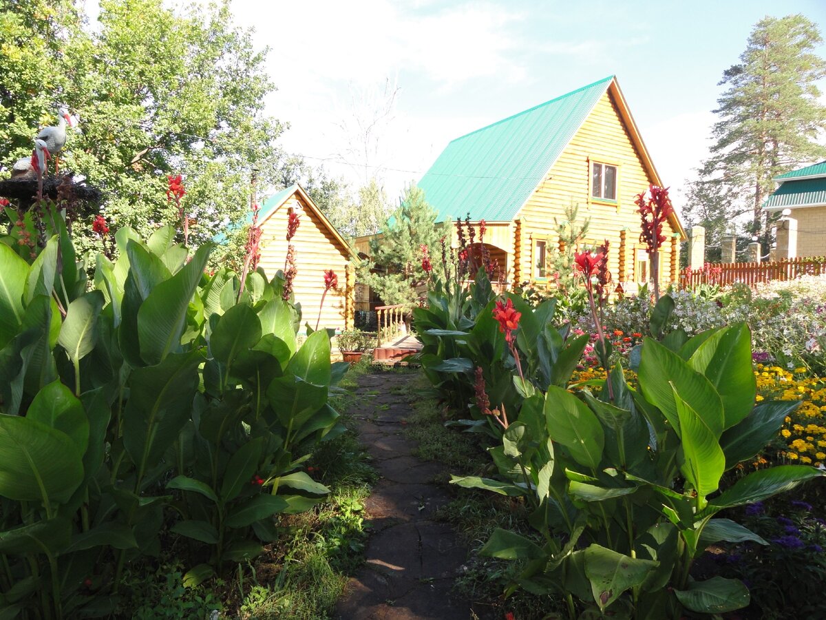 вот такой домик мы снимали. Фото из личного архива