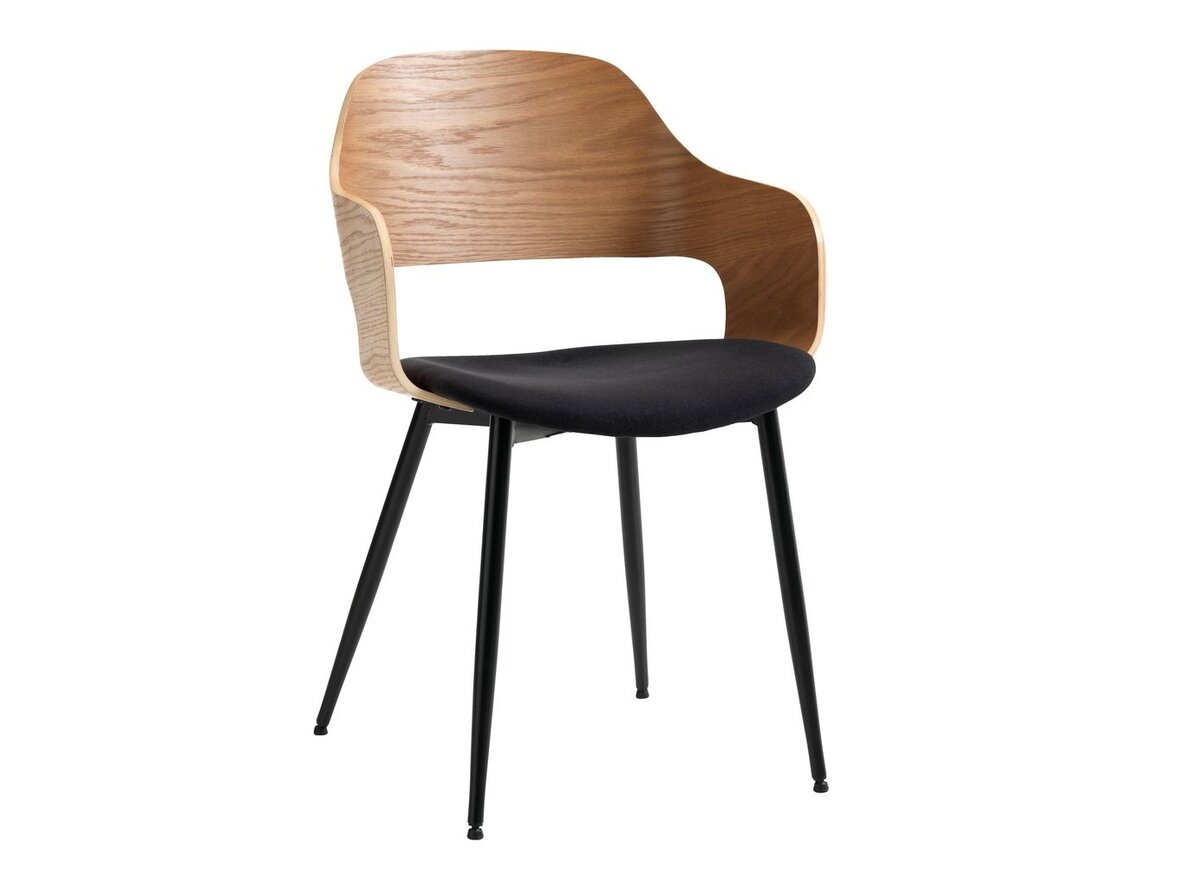 Стул HVIDOVRE натуральный/черный, 6 000 руб.