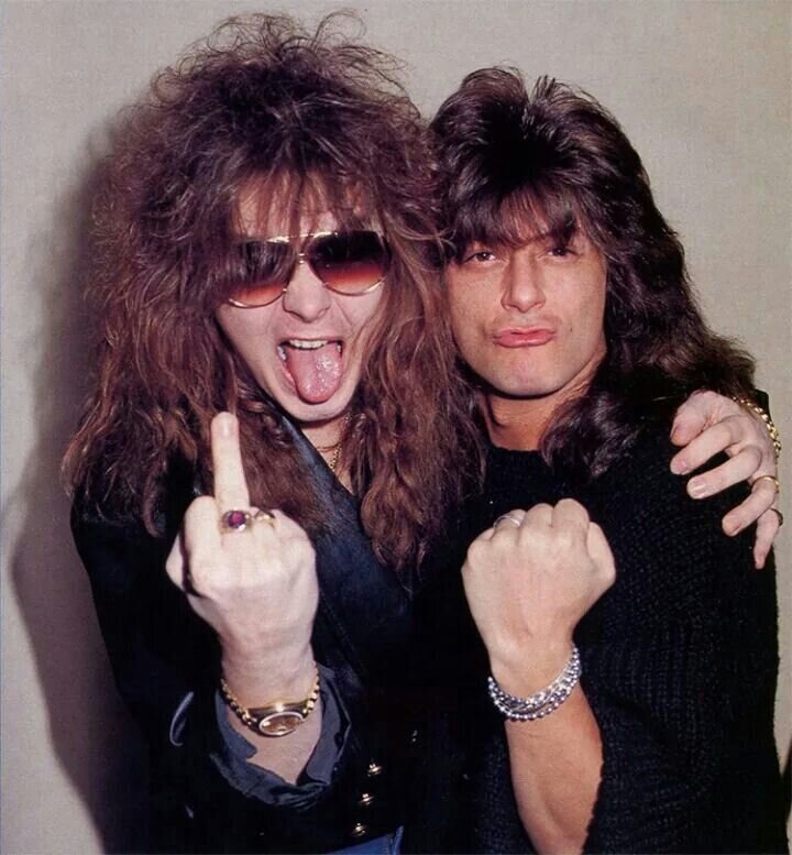 Ингви Мальмстин и Джо Тернер. Фото взято из сети интернет.