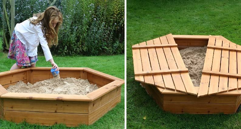 В отличие от прямоугольного ящика, шестигранник лучше вписывается в пространство.