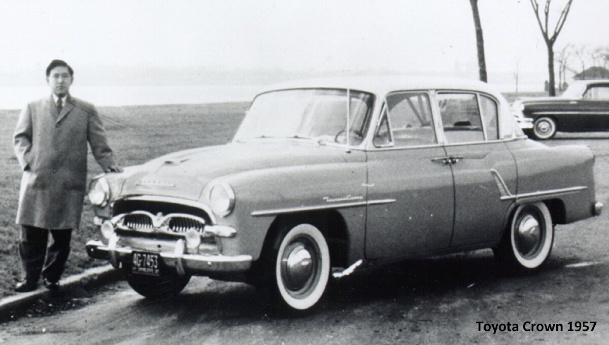 Toyota Crown 1957 года выпуска.
