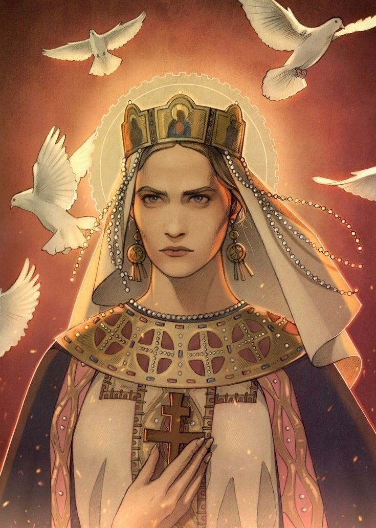 княгиня Ольга. взято из открытых источников.