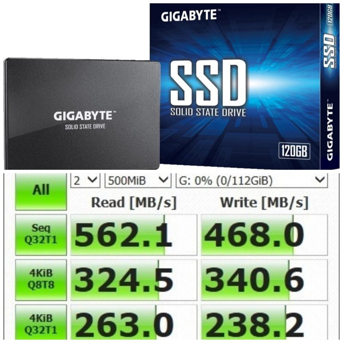 Gigabyre 120gb