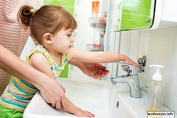 Научите ребенка правильно мыть руки