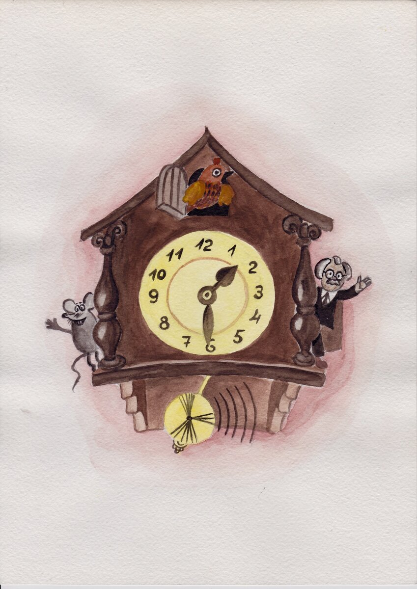 Моя копия иллюстрации В. Пощастьева.