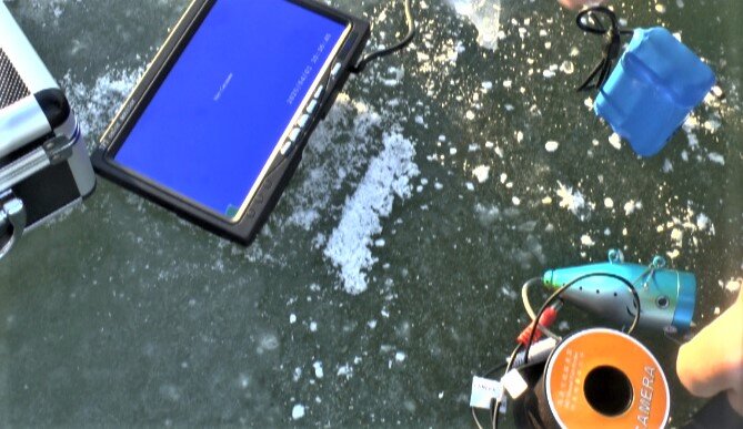 Тест подводной камеры FishCam