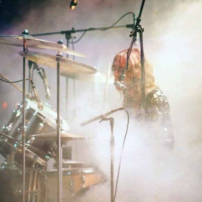 Роджер за барабанами Ludwig