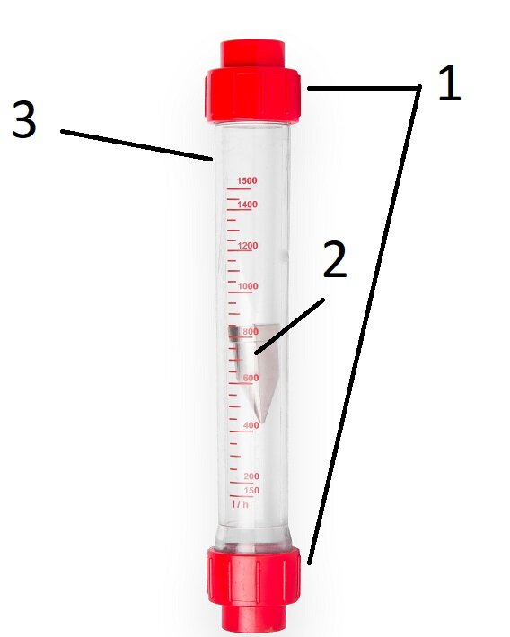РАсходомер штукатурной станции 