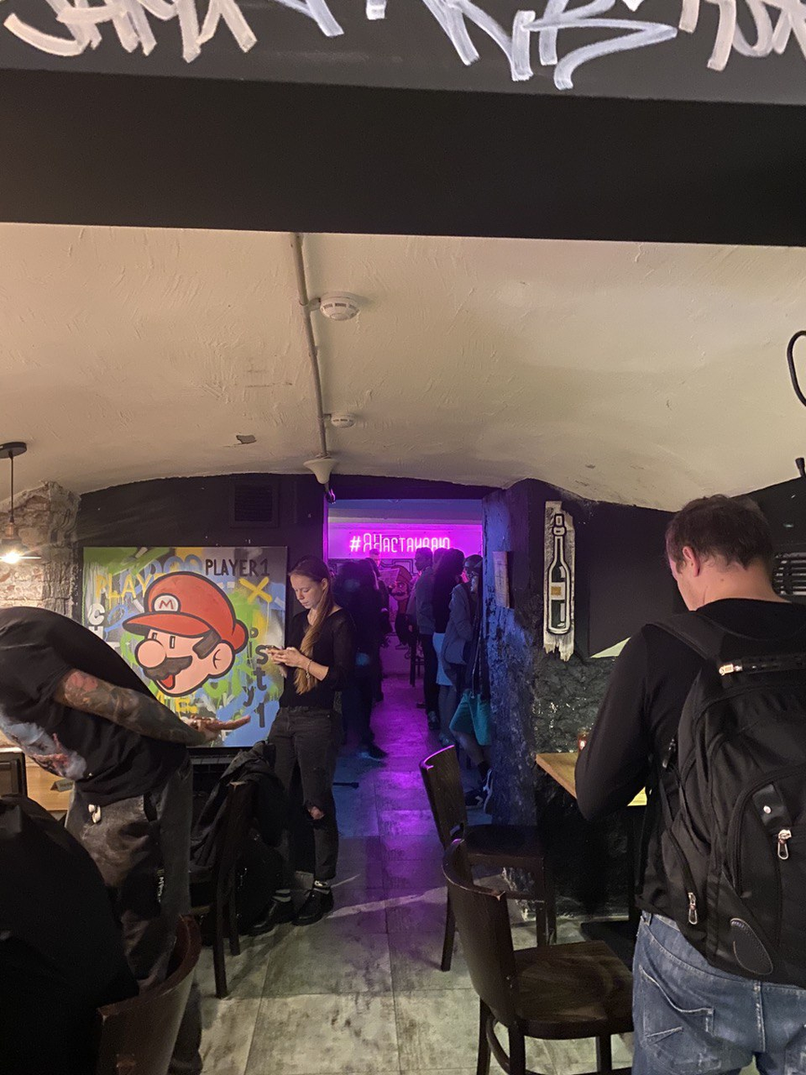 несколько маленьких залов 