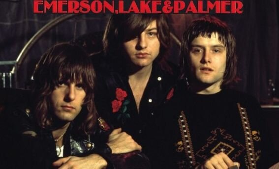 Кейт Эмерсон, Грег Лейк и Карл Палмер в свои лучшие годы