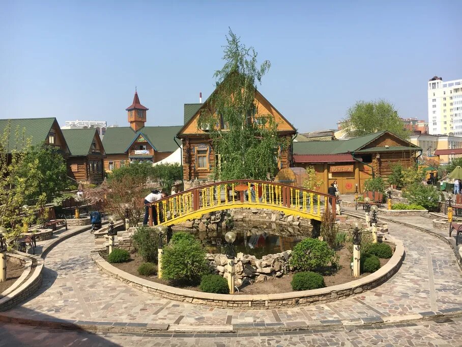 Татарская деревня в центре казани