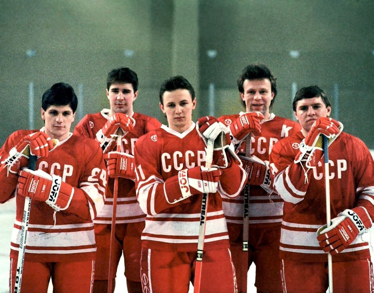 Знаменитые советские хоккеисты