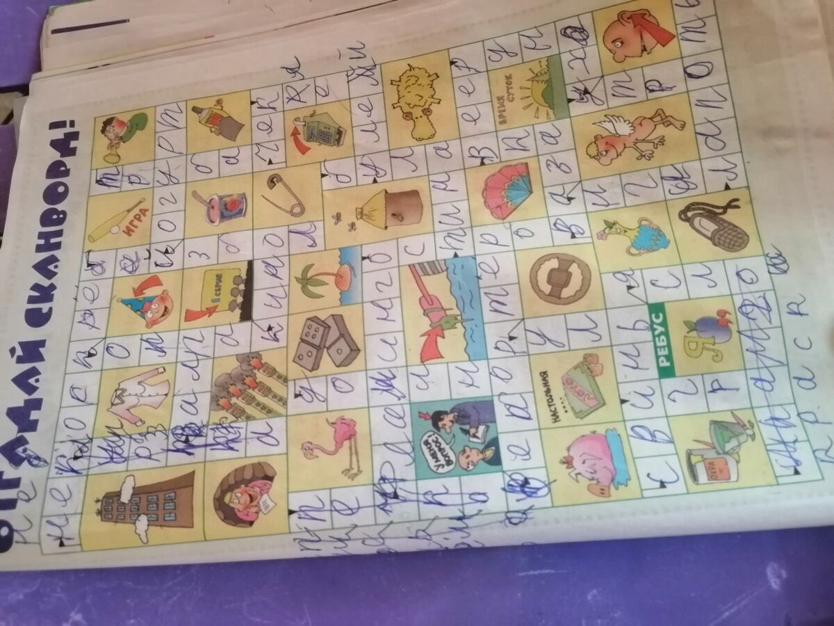 Сканворд, позволивший найти мотивацию