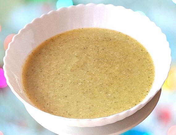 Суп получается нежным по вкусу, подходит для диеты № 5 и детского питания