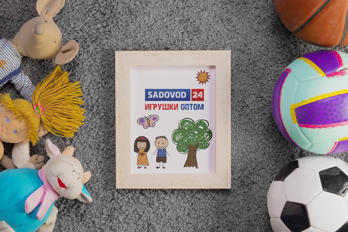 Игрушки на рынке Садовод