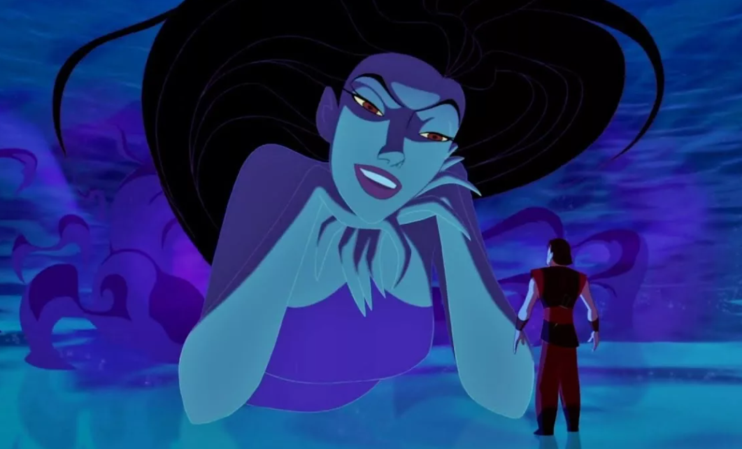 принцессы диснея жасмин и джафар. антигерои дисней. мерида в образе злодейки. любимая принца злодейка. жила была злодейка.