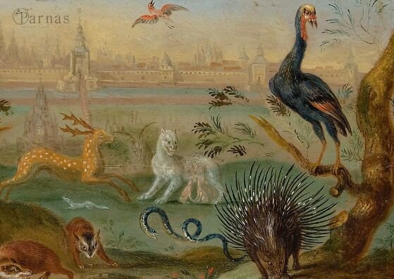 Фрагмент картины Фердинанда Кесселя