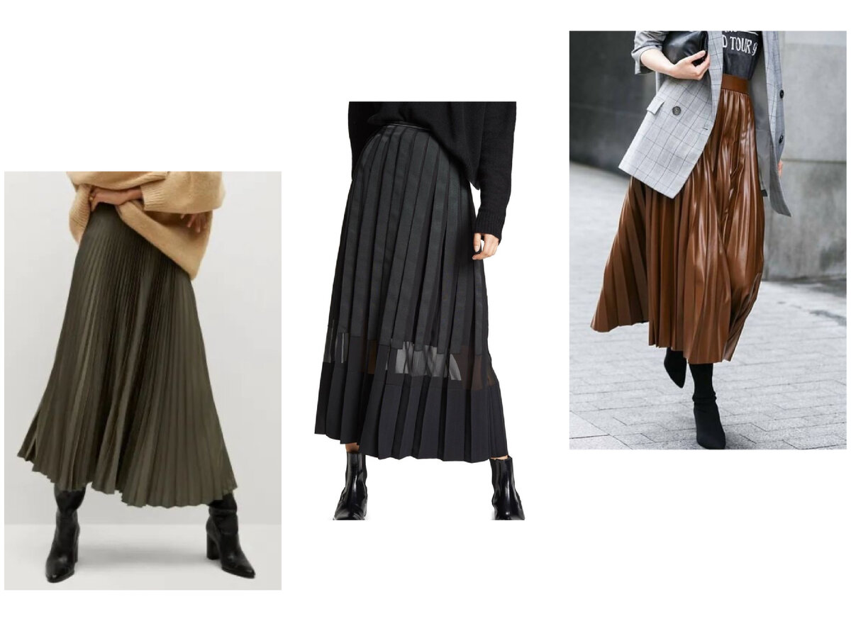 Плиссированная юбка  2022