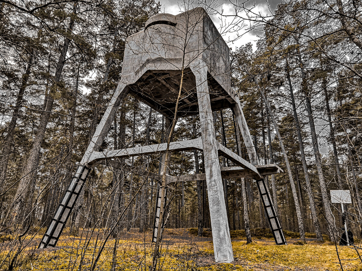 101 огневая батарея. Фото автора.