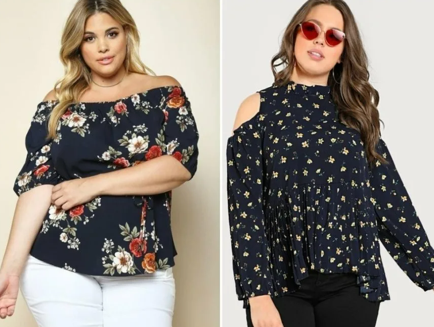 Блузки для полных женщин – купить женские блузки больших размеров в интернет-магазине «L’Marka»