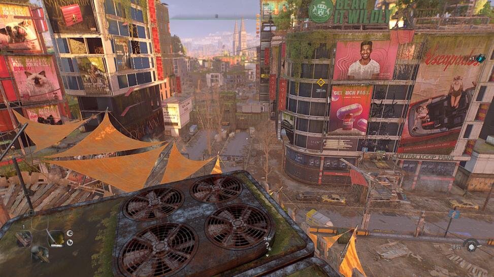  Вилледор огромен, что особенно хорошо заметно с высоты. 