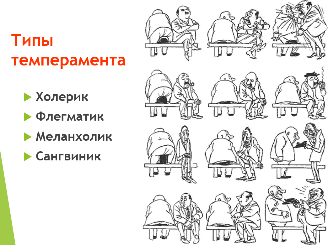 6 темпераментов