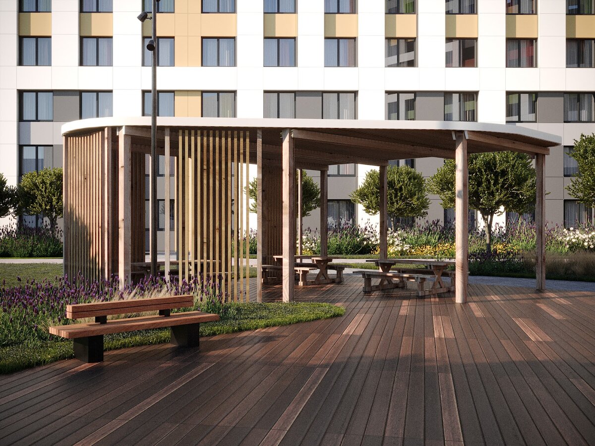 Ценный ресурс — время. Его вы можете провести, например, со своими близкими в таких беседках и Chill Out зонах с лежаками в ЖК «Аквилон FoRest», а не тратить его на поиск и передачу показаний счетчика