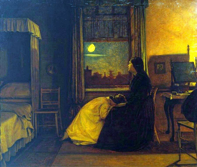 
Август Эгг, вторая часть триптиха «Прошлое и настоящее», 1858 год. kartinysistoriey.ru