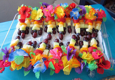 Пиньята Фламинго для гавайской вечеринки Meri Meri